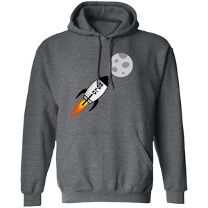 HOLD Moon Rocket Black - Pullover Hoodies & Sweatshirts