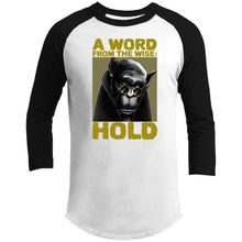Load image into Gallery viewer, Word from the Wise - Raglan Jerseys &amp; Ringer Tees