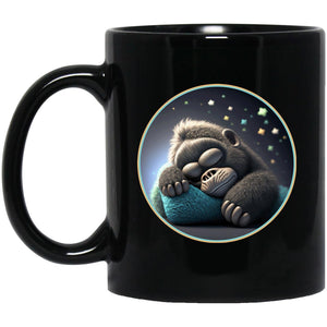 Sleeping Baby Ape - Cups Mugs Black, White & Color-Changing