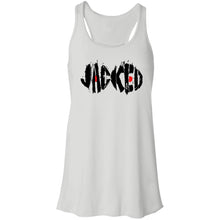 Load image into Gallery viewer, Jacked - Flowy Racerback Tank Top