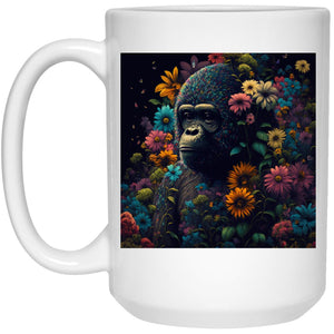 Ape Daisies Baby - Cups Mugs Black, White & Color-Changing