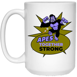 Apes Together Strong Grape – Cups Mugs Black, White & Color-Changing