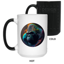 Load image into Gallery viewer, Rainbow Ape - Cups Mugs Black, White &amp; Color-Changing