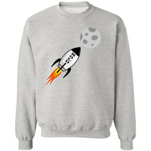 Load image into Gallery viewer, HOLD Moon Rocket Black - Pullover Hoodies &amp; Sweatshirts