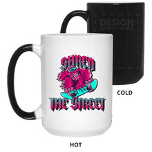 Load image into Gallery viewer, Shred the Street - Cups Mugs Black, White &amp; Color-Changing