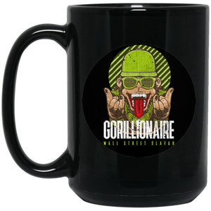 Gorillionare Wall Street Slayah - Cups Mugs Black, White & Color-Changing