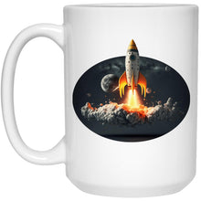 Load image into Gallery viewer, Rocket Liftoff - Cups Mugs Black, White &amp; Color-Changing