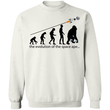 Load image into Gallery viewer, Evolution of the Space Ape - Pullover Hoodies &amp; Sweatshirts