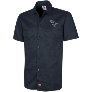 Disgruntled Pelican - Men's Short Sleeve WorkShirt