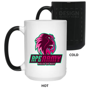 Ape Army MOASS or Bust - Cups Mugs Black, White & Color-Changing