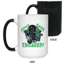 Load image into Gallery viewer, Space Rage Engaged - Cups Mugs Black, White &amp; Color-Changing