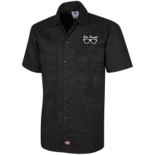 Load image into Gallery viewer, Work Shirt Black Ew David Embroidery