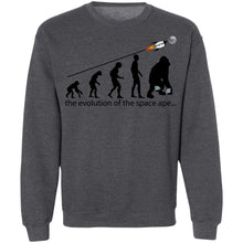 Load image into Gallery viewer, Evolution of the Space Ape - Pullover Hoodies &amp; Sweatshirts