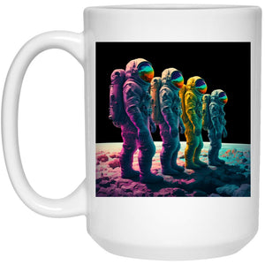 Moon Men - Cups Mugs Black, White & Color-Changing