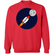 Load image into Gallery viewer, HOLD Moon Rocket Red - Pullover Hoodies &amp; Sweatshirts