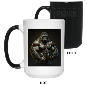 Ape Strong - Cups Mugs Black, White & Color-Changing