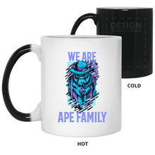 Load image into Gallery viewer, We Are Ape Family - Cups Mugs Black, White &amp; Color-Changing