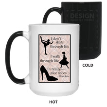 Load image into Gallery viewer, I Walk in Very Nice Shoes - Cups Mugs Black, White &amp; Color-Changing