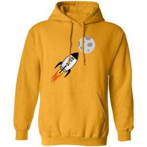 HOLD Moon Rocket Black - Pullover Hoodies & Sweatshirts