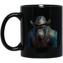 Load image into Gallery viewer, Ape Space Cowboy Cyan - Cups Mugs Black, White &amp; Color-Changing