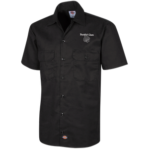 Bashful Clam - Men's Short Sleeve Work Shirt
