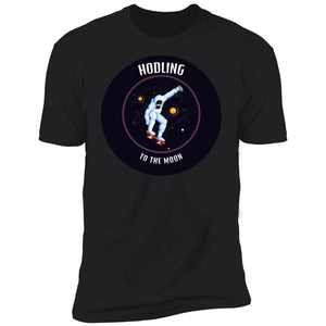 Hodling to the Moon Skateboard - Premium & Ringer Short Sleeve T-Shirts
