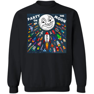 Party on the Moon - Pullover Hoodies & Sweatshirts
