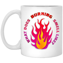 Load image into Gallery viewer, What Does Burning Smell Like? - Cups Mugs Black, White &amp; Color-Changing