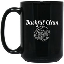 Load image into Gallery viewer, Bashful Clam - Cups Mugs Black, White &amp; Color-Changing