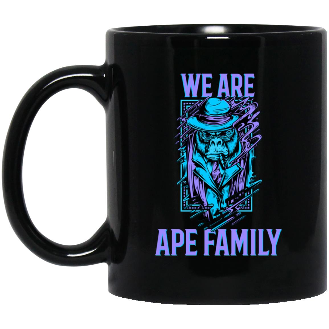 We Are Ape Family - Cups Mugs Black, White & Color-Changing