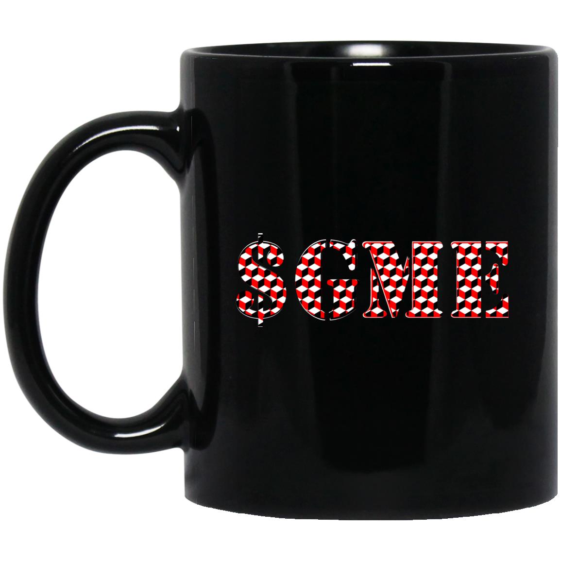 $GME - Cups Mugs Black, White & Color-Changing