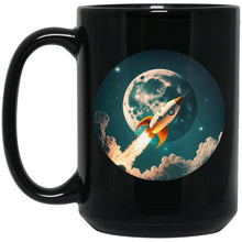 Load image into Gallery viewer, Rocket to Moon - Cups Mugs Black, White &amp; Color-Changing