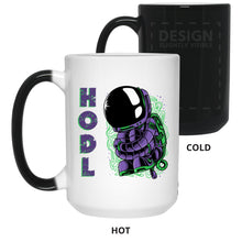 Load image into Gallery viewer, HODLnaut - Cups Mugs Black, White &amp; Color-Changing