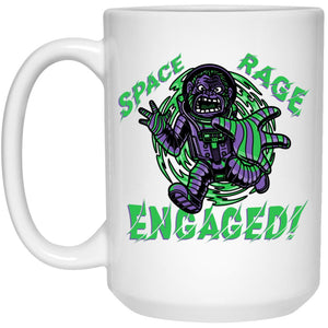Space Rage Engaged - Cups Mugs Black, White & Color-Changing