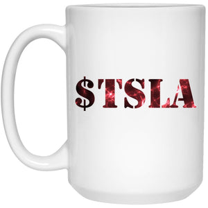 $TSLA - Cups Mugs Black, White & Color-Changing