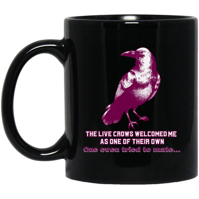 Crows Welcome Moira - Cups Mugs Black, White & Color-Changing