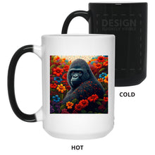Load image into Gallery viewer, Ape Daisies Mom - Cups Mugs Black, White &amp; Color-Changing