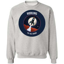 Load image into Gallery viewer, Hodling to the Moon Rocket - Pullover Hoodies &amp; Sweatshirts