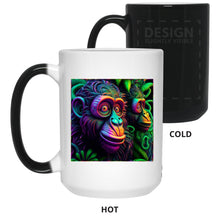 Load image into Gallery viewer, Cosmic Apes Wowsers - Cups Mugs Black, White &amp; Color-Changing
