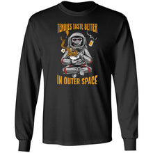 Load image into Gallery viewer, Tendies Taste Better in Space - Premium Short &amp; Long Sleeve T-Shirts Unisex