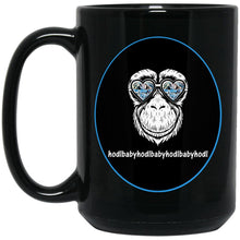 Load image into Gallery viewer, Monkeyshines Diamond Eyes – Cups Mugs Black, White &amp; Color-Changing