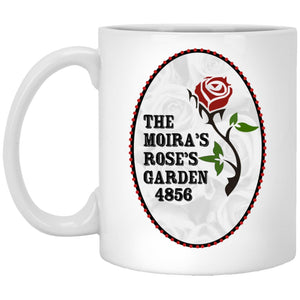 Moira's Rose's Garden - Cups Mugs Black, White & Color-Changing