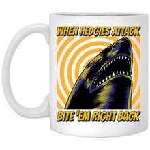 Load image into Gallery viewer, When Hedgies Attack - Cups Mugs Black, White &amp; Color-Changing