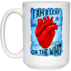 Leaf on the Wind - Cups Mugs Black, White & Color-Changing