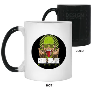 Gorillionare Wall Street Slayah - Cups Mugs Black, White & Color-Changing