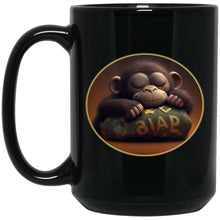 Load image into Gallery viewer, Sleeping Baby Ape Varsity - Cups Mugs Black, White &amp; Color-Changing