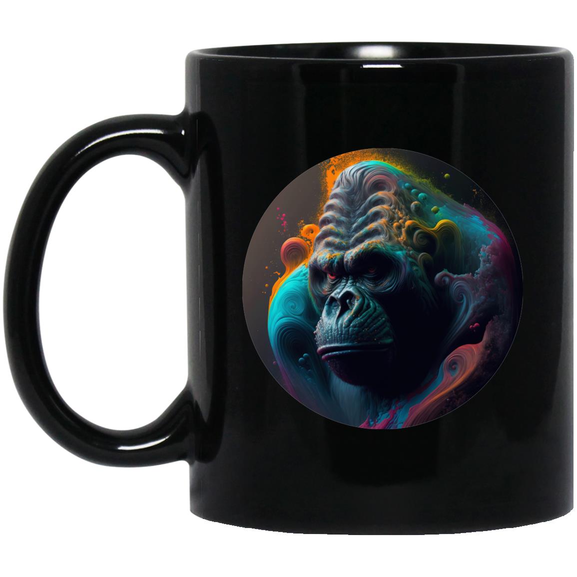 Rainbow Ape - Cups Mugs Black, White & Color-Changing