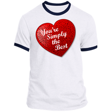 Load image into Gallery viewer, You&#39;re Simply the Best - Unisex Ringer Tee PC54R