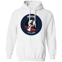 Load image into Gallery viewer, Hodling to the Moon Rocket - Pullover Hoodies &amp; Sweatshirts