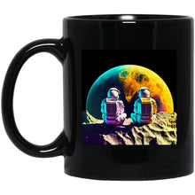 Load image into Gallery viewer, Moon Meditation - Cups Mugs Black, White &amp; Color-Changing